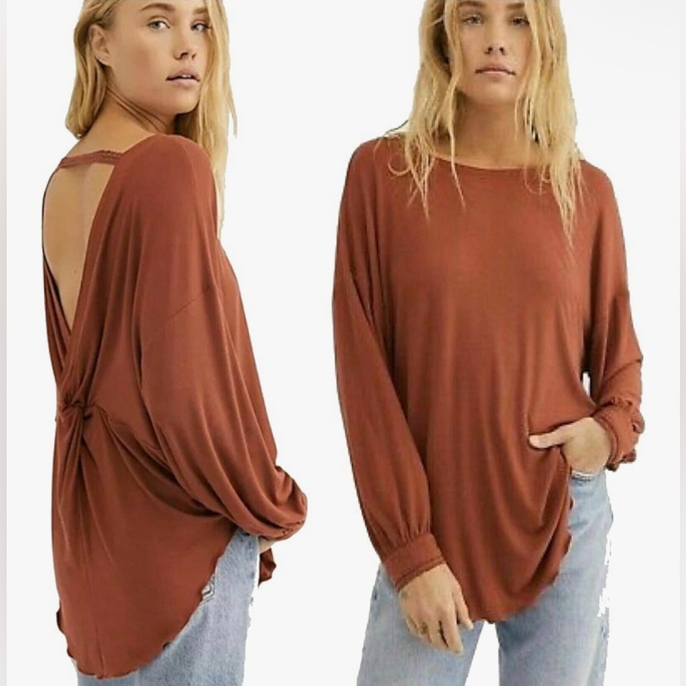 Free People Open Back Tunic Like New